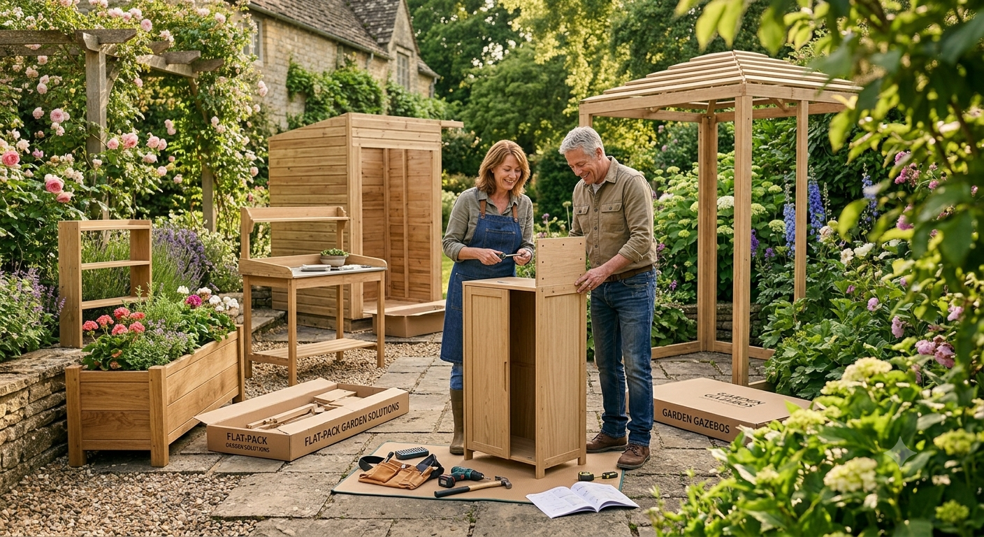 Flat-pack furniture assembly and installation for homes and gardens in Exeter, Devon